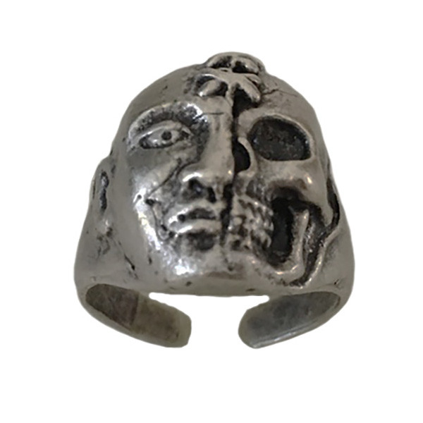 انگشتر مدل جمجمه کد a247 انگشتر مدل جمجمه کد a247