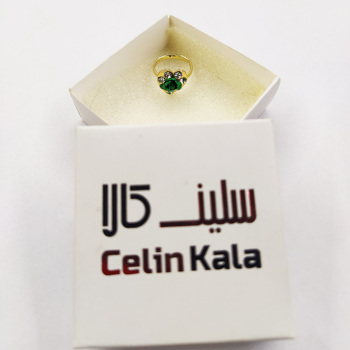 انگشتر دخترانه سلین کالا مدل قلب ce-As23 انگشتر دخترانه سلین کالا مدل قلب ce-As23