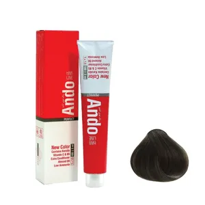 رنگ مو آندو شماره 6.11 حجم 100 میلی لیتر رنگ بلوند دودی تیره