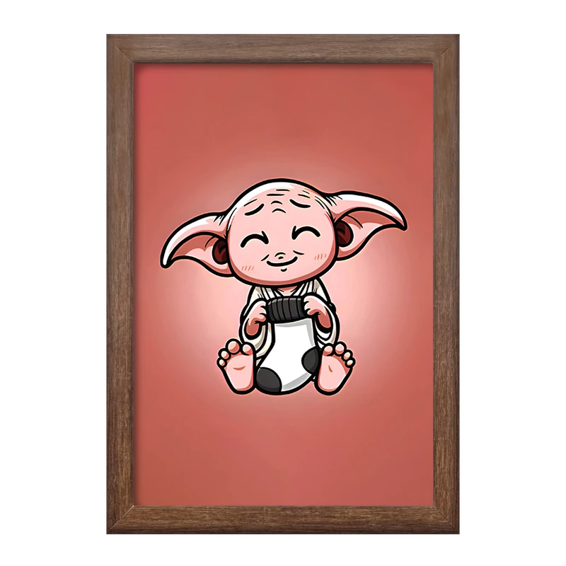 تابلو خندالو طرح دابی هری پاتر (Harry Potter) کد F9401