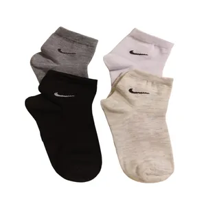 جوراب ساق کوتاه ورزشی مدل 0101 بسته 4 عددی