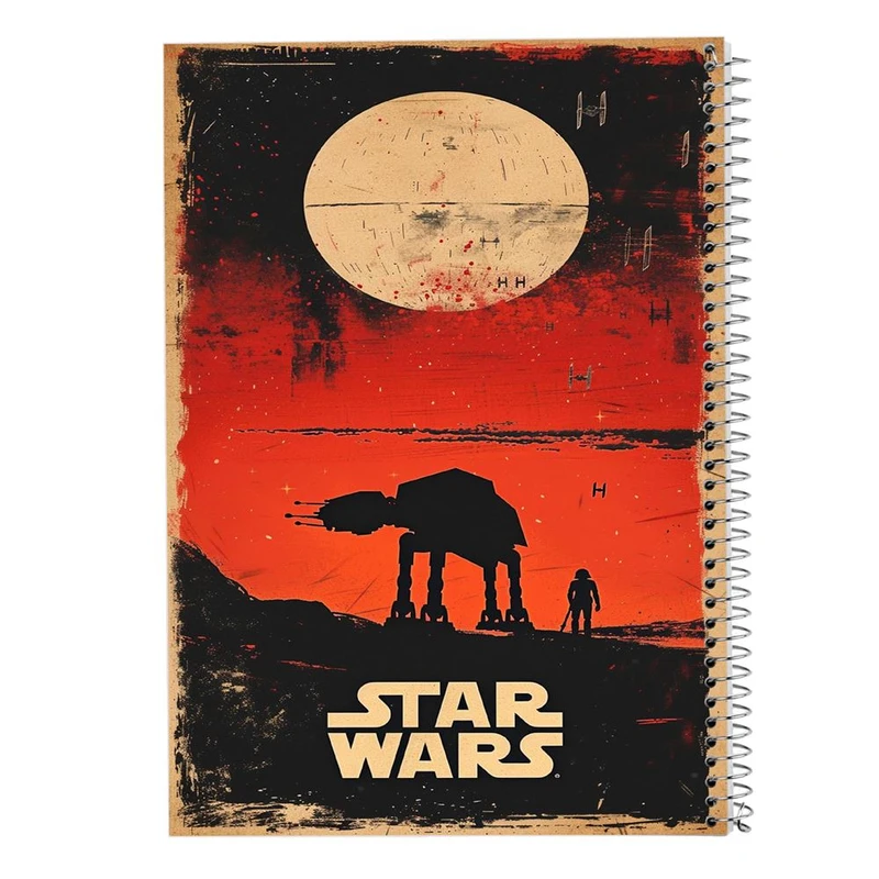 دفتر لیست خرید 50 برگ مدوپد مدل جنگ ستارگان (starwars) کد DF15016