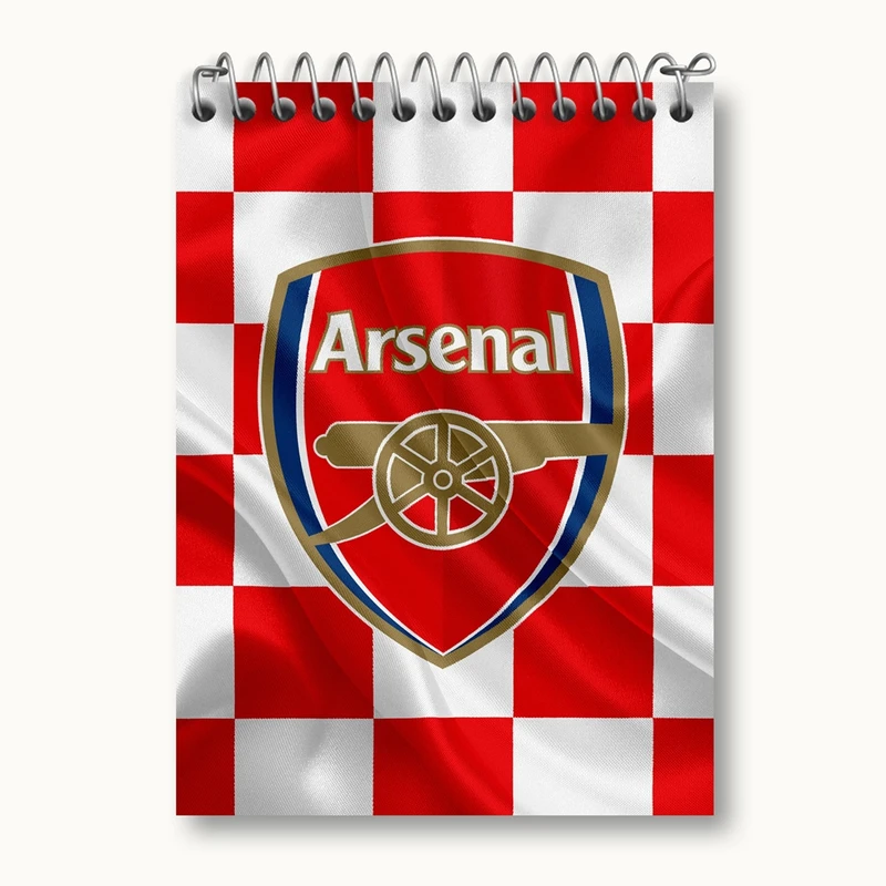 دفتر یادداشت 50 برگ خندالو مدل باشگاه آرسنال Arsenal کد 2028