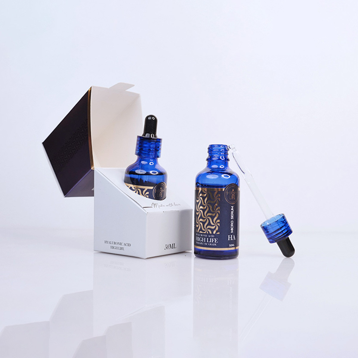 میکرو سرم پوست هایلایف مدل هیالورونیک اسید حجم 50 میلی لیتر
