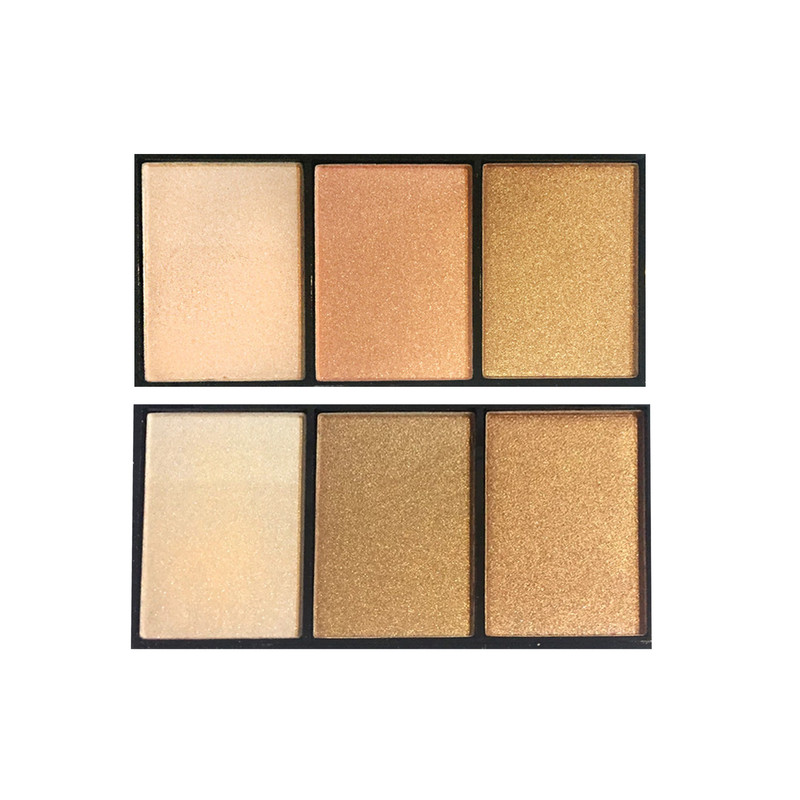 پالت هایلایتر دودو گرل مدل Professional Makeup مجموعه دو عددی پالت هایلایتر دودو گرل مدل Professional Makeup مجموعه دو عددی