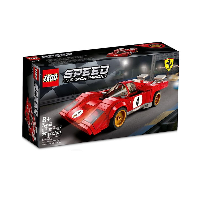 لگو سری Speed Champions مدل 1970 Ferrari 512 M کد 76906
