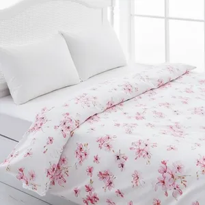 روکش لحاف پنبه انگلیش هوم مدل Sakura یک نفره سایز 220x160 سانتی‌متر