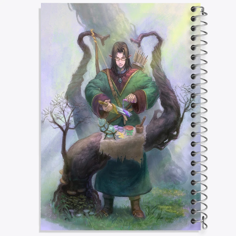 دفتر مشق 50 برگ خندالو طرح بازی اسکایریم (Skyrim) کد 32762