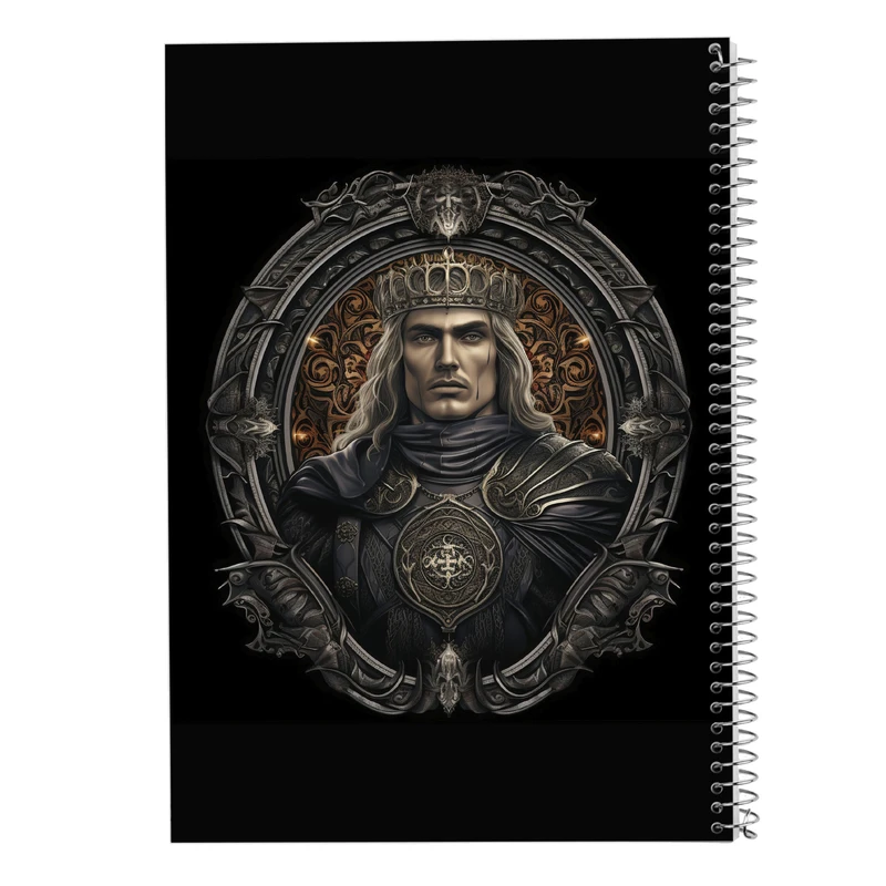 دفتر ژورنال نویسی 50 برگ مدوپد مدل نقطه ای طرح ارباب حلقه ها The Lord of the Rings کد DF3086