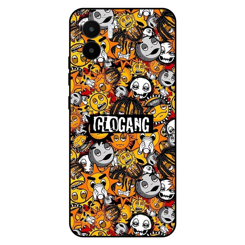  کاور مگافون طرح شکلک مدل 8243 مناسب برای گوشی موبایل شیائومی Redmi A1 / A2