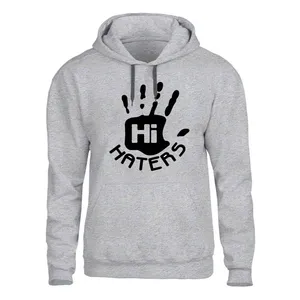 هودی مردانه مدل  دست hi کد SH21 رنگ طوسی