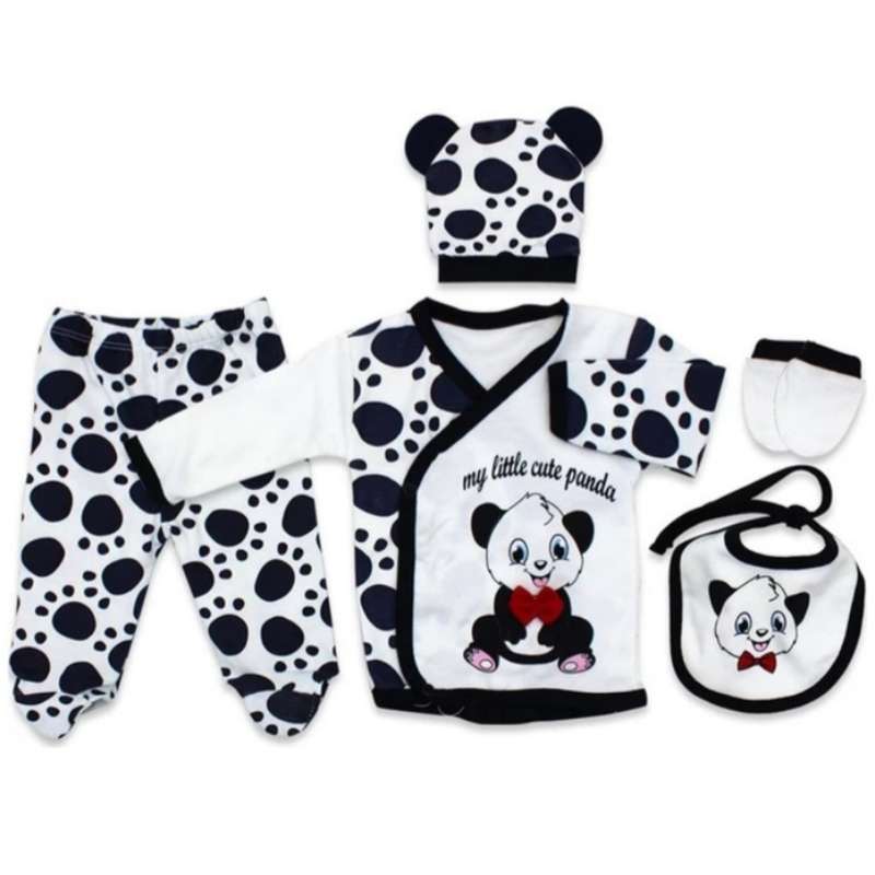 ست 5 تکه لباس نوزادی مدل necixs کد 3043