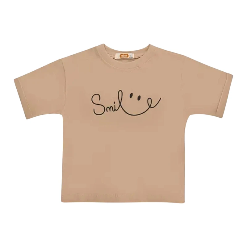 تی شرت آستین کوتاه دخترانه مدل MDSS-CH0682