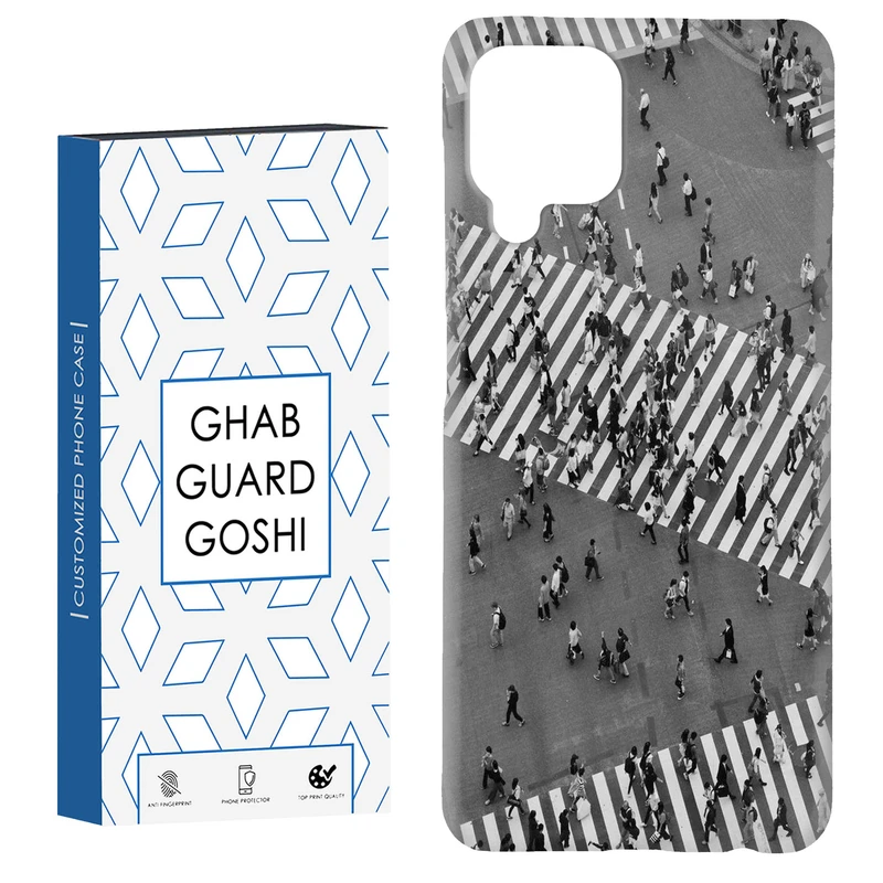 کاور قاب گارد گوشی طرح خیابون شلوغ کد Dimo-733 مناسب برای گوشی موبایل سامسونگ Galaxy A22 4G / Galaxy M32 4G