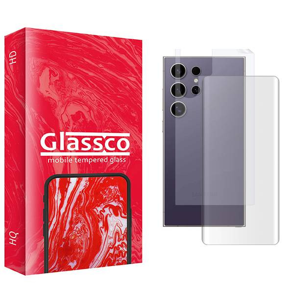 محافظ صفحه نمایش گلس کو مدل CGo1 UV مناسب برای گوشی موبایل سامسونگ Galaxy S24 Ultra  به همراه محافظ پشت گوشی