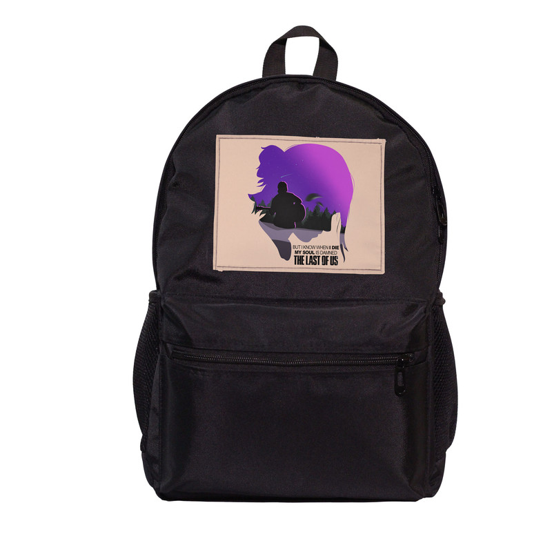 کوله پشتی طرح the last of us کد آخرین بازمانده به همراه جامدادی