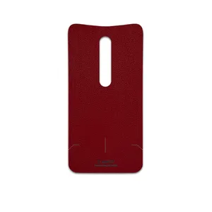 MAHOOT Red-Leather Cover Sticker for Motorola Moto X Style