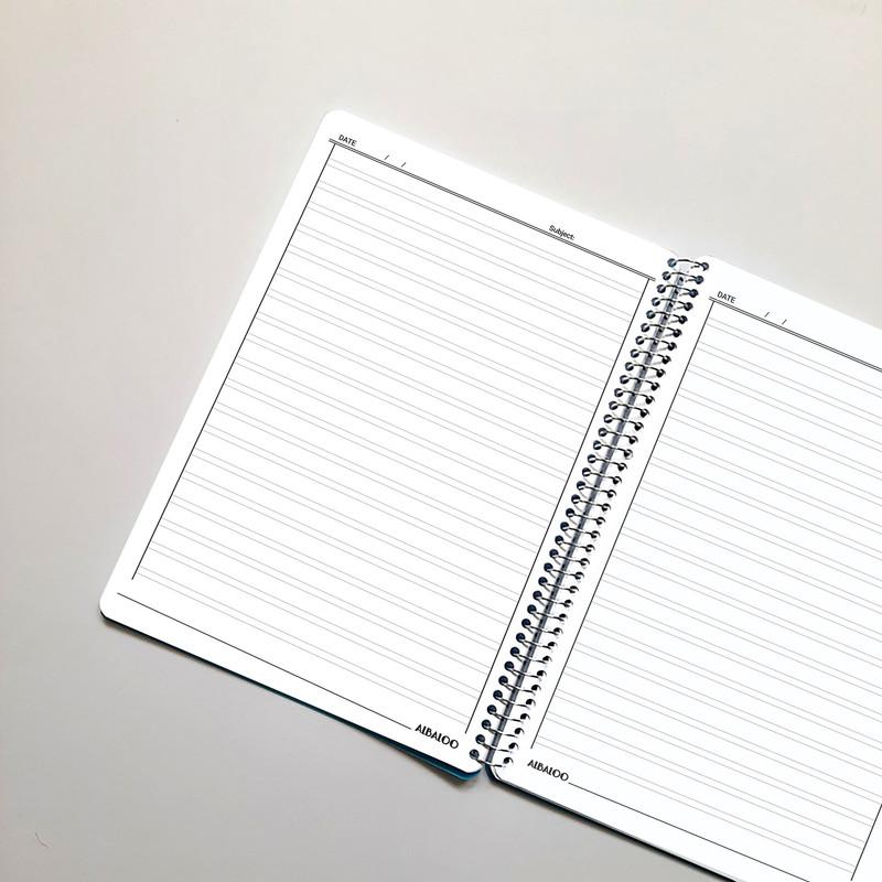 دفتر زبان 100 برگ آلبالو کد 2308