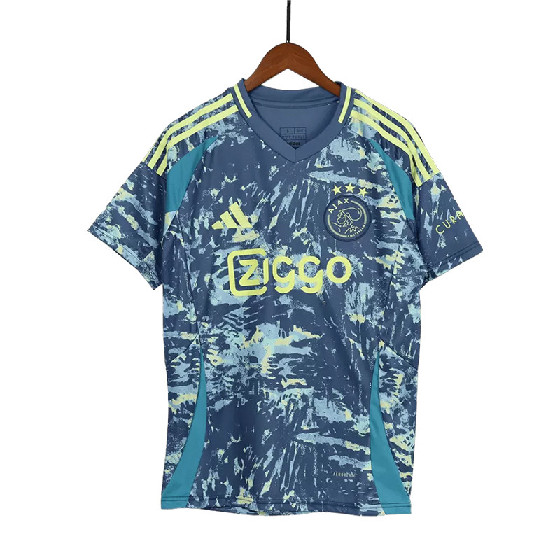 ست تی شرت و شلوارک ورزشی مردانه مدل آژاکس Away 2025