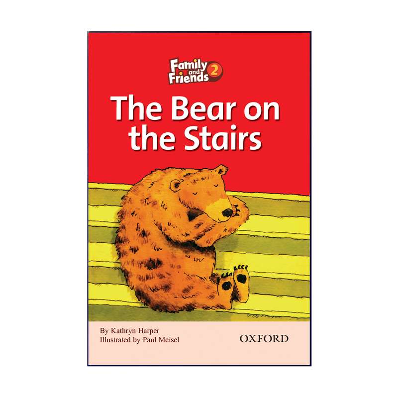 کتاب Family and Friends 2 The Bear on the Stairs اثر Kathryn Harper انتشارات هدف نوین