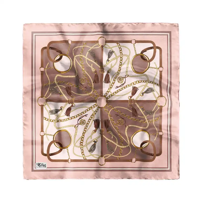 دستمال سر و گردن مشکات مدل H9234