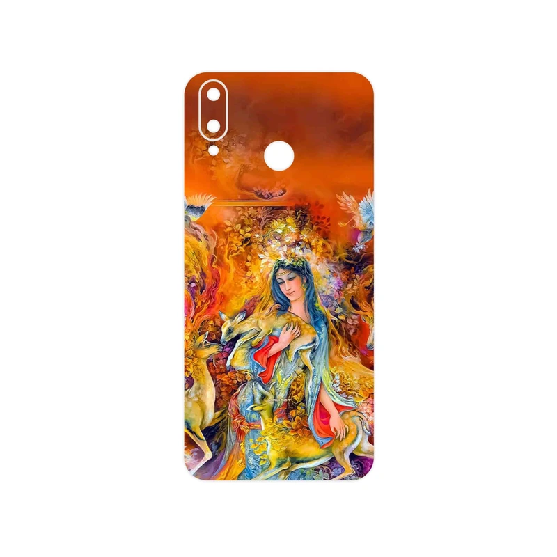 برچسب پوششی ماهوت مدل Persian miniature 2 مناسب برای گوشی موبایل جی پلاس Q10