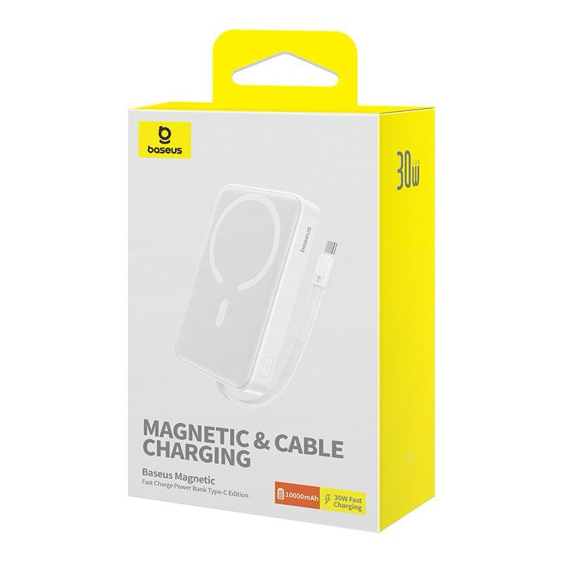 پاوربانک باسئوس مدل Magnetic Mini ظرفیت 10000 میلی آمپر ساعت