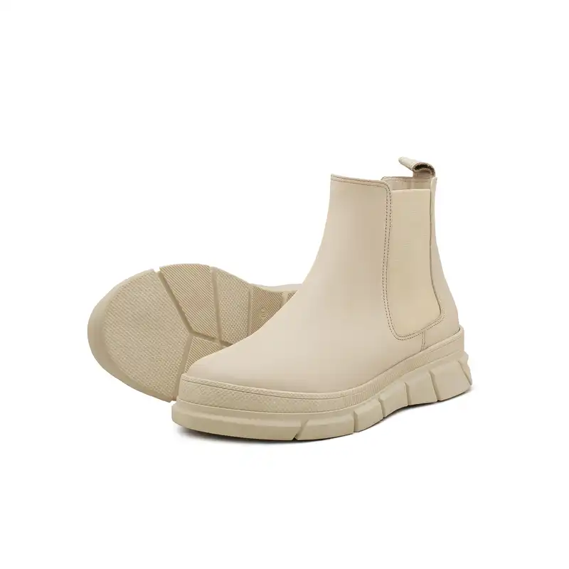 نیم بوت زنانه بهشتیان مدل الیکا رنگ کرم