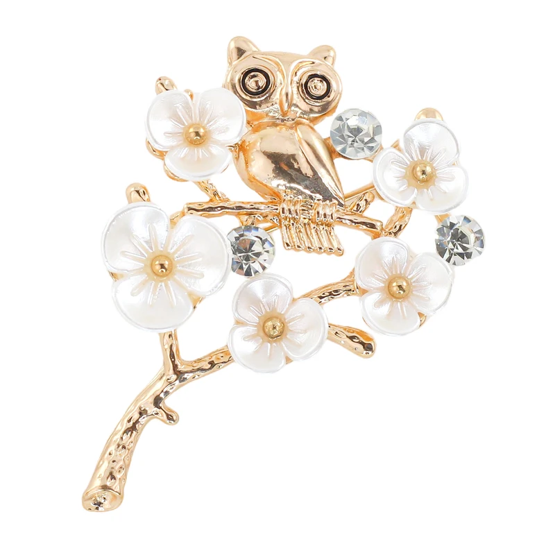 سنجاق سینه زنانه زودیکا مدل جغد دانا کد AAG58