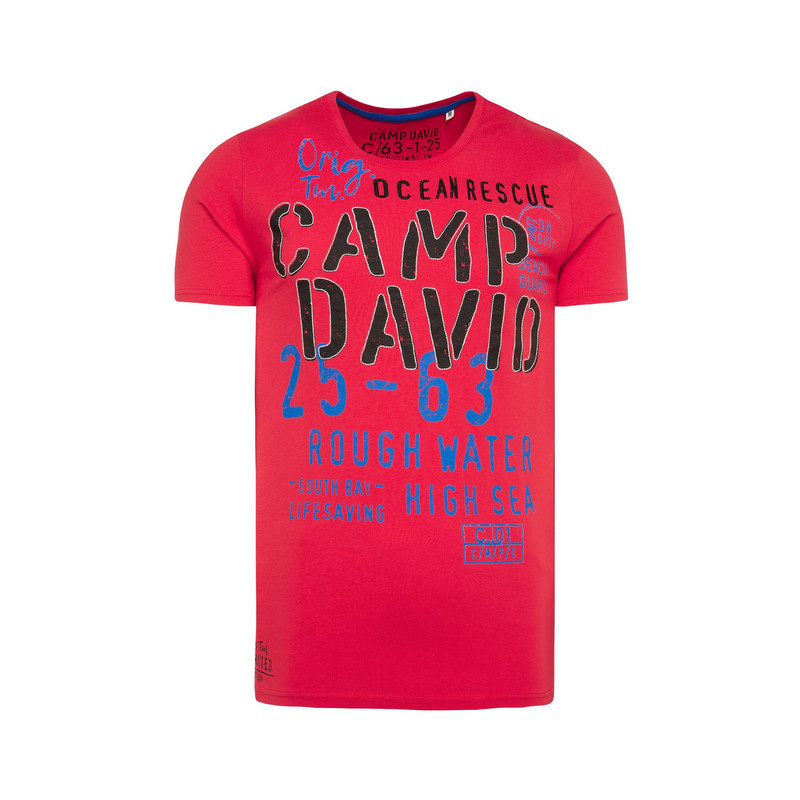 تی شرت آستین کوتاه مردانه کمپ دیوید مدل 2024
