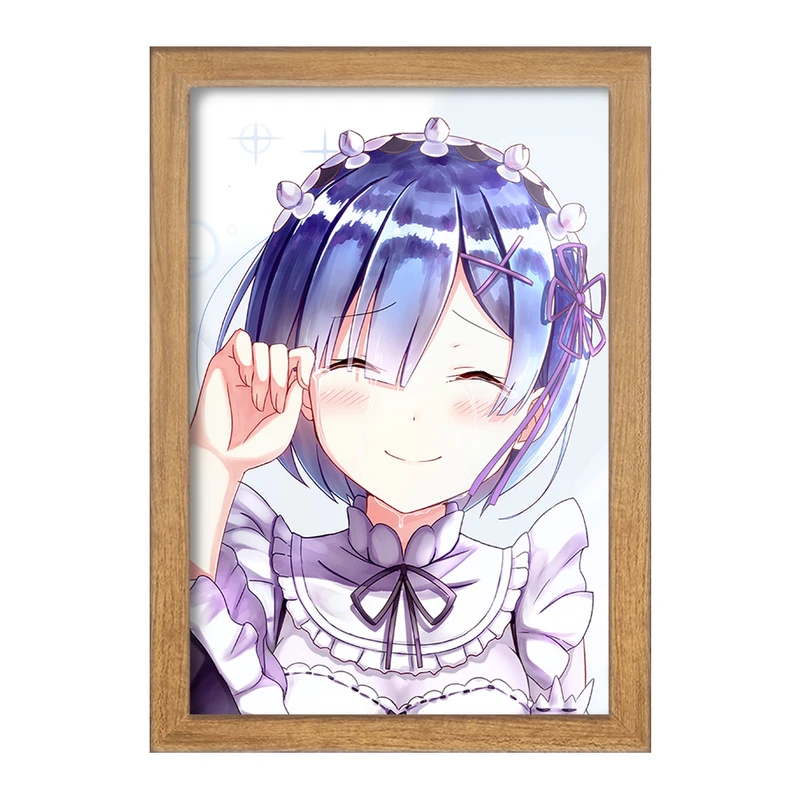 تابلو خندالو مدل رم انیمه دختر  کد 12154