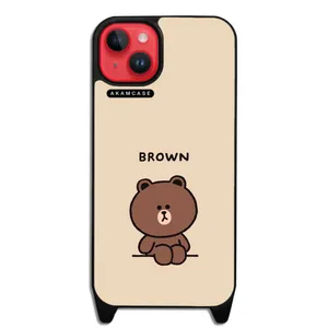 AKAM AMCWLA14PLUS-BROWN12 Cover For Apple iPhone 14 Plus