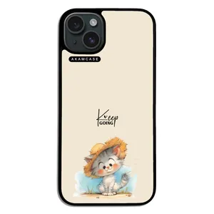 AKAM AMC-WA15PLUS-ANIMALS QOUTES-6 Cover For Apple iPhone 15 Plus