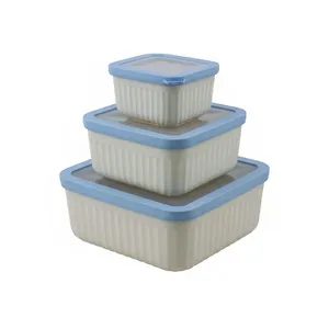 ظرف نگهدارنده کاپریس مدل مربع طرح پرایم مجموعه سه عددی