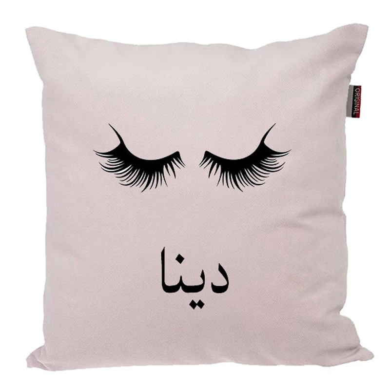 کوسن ناریکو مدل اسم شخصی طرح دخترانه اسم دینا کد 05086