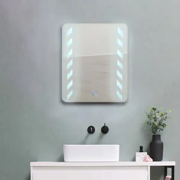 آینه سرویس بهداشتی لمسی مدل 60x80 MC01