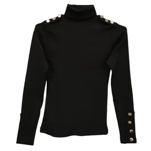 بلوز زنانه مدل یقه اسکی کد APT74