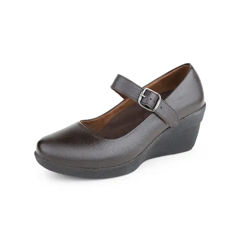 کفش طبی زنانه مدل نادر مدل نادیا کد 662 رنگ قهوه ای