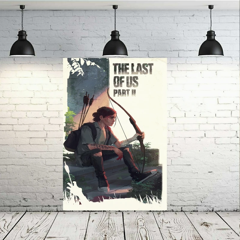 استیکر طرح گیم THE LAST OF US II مدل SDA8092