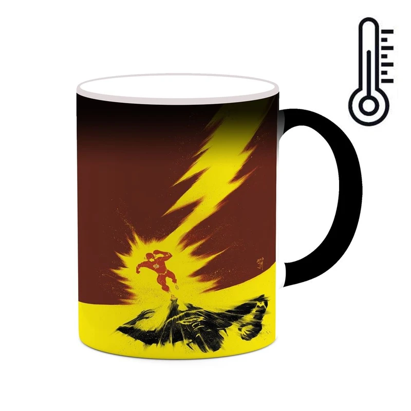 ماگ حرارتی کاکتی مدل فلش The Flash کد mgh40149