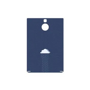 MAHOOT Minimal Data Cloud Cover Sticker for BlackBerry Passport Silver Edition