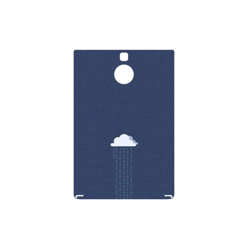 برچسب پوششی ماهوت مدل Minimal Data Cloud مناسب برای گوشی موبایل بلک بری Passport Silver Edition