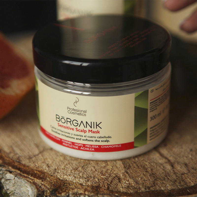 ماسک مو ترمیم کننده مو های آسیب دیده پروفشنال کازمتیکز مدل Borganic مناسب موهای خشک و دکلره حجم ۳۰۰ میلی لیتر ماسک مو ترمیم کننده مو های آسیب دیده پروفشنال کازمتیکز مدل Borganic مناسب موهای خشک و دکلره حجم ۳۰۰ میلی لیتر