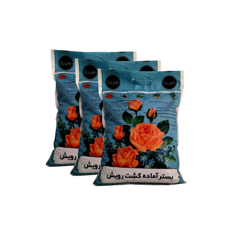 بستر آماده کشت رویش مدل BR حجم 10 لیتر مجموعه 3 عددی بستر آماده کشت رویش مدل BR حجم 10 لیتر مجموعه 3 عددی