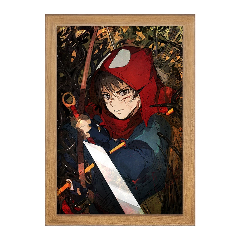 تابلو خندالو مدل آشیتاکا انیمه پرنسس مونونوکه کد 34102