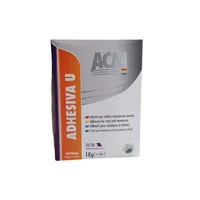 چسب کاغذ دیواری پودری ای سی ام مدل ADHESIVA U وزن 1 کیلوگرم 