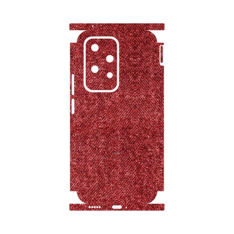 برچسب پوششی ماهوت مدل Fabric Texture 4-FullSkin مناسب برای گوشی موبایل آنر 200 Lite