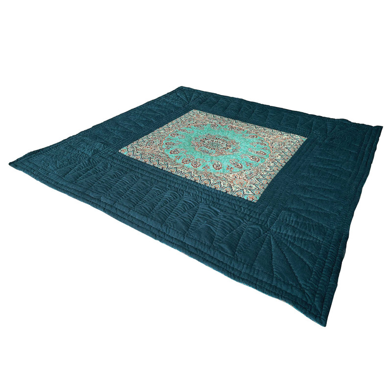 لحاف کرسی طرح نازخاتون کد20025 سایز400×400سانتی متر