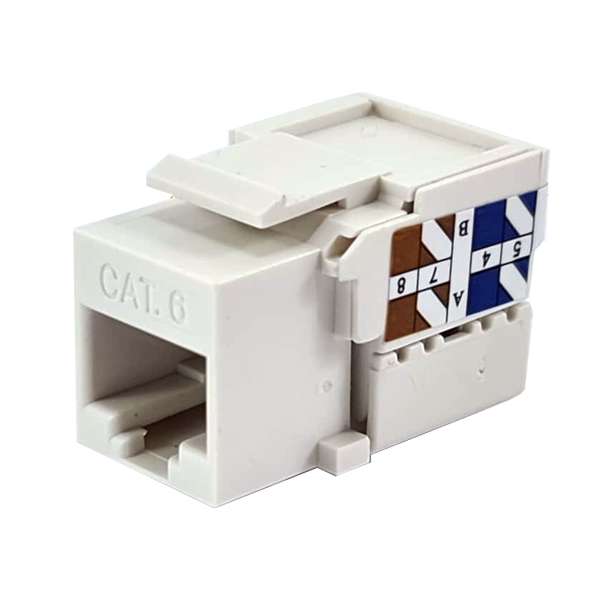 کیستون Cat6 Utp مدل Psk کد 213 کیستون Cat6 Utp مدل Psk کد 213