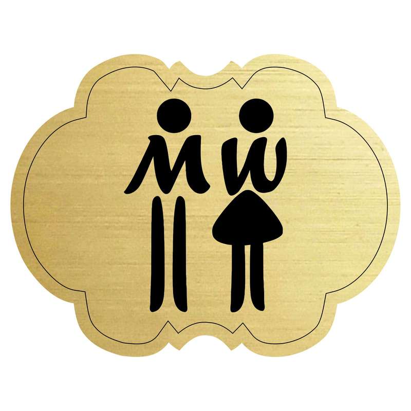 تابلو راهنما مدل wc